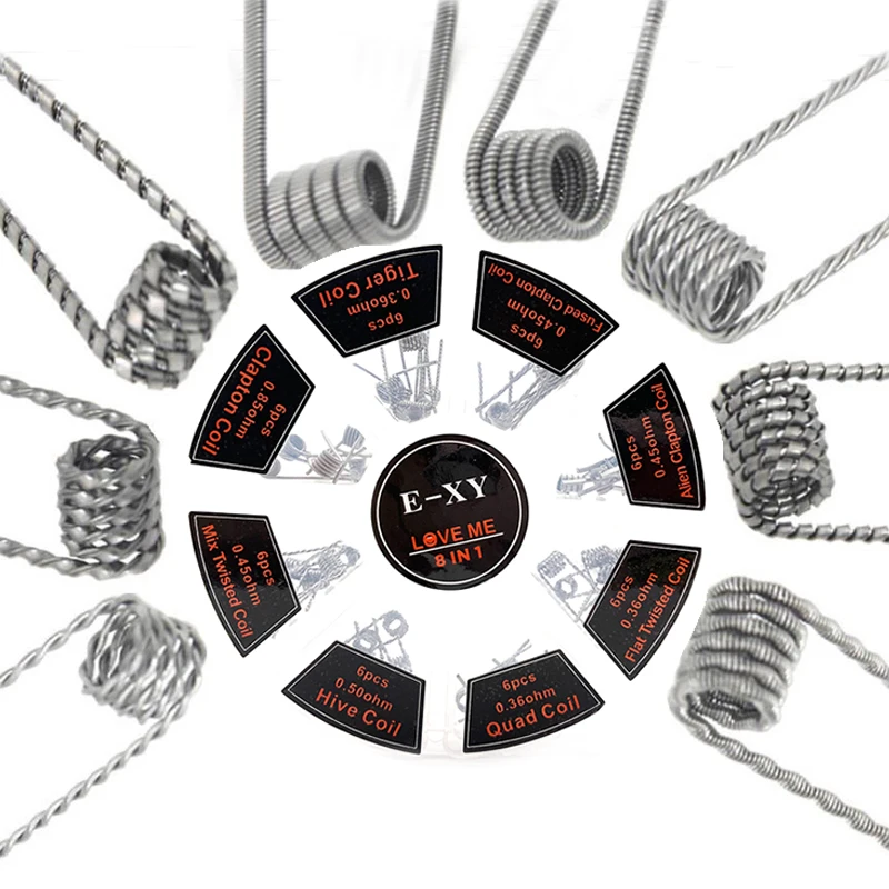 Clapton Wire Pre Built - Vmiss 8 In 1 Kawat Memutar