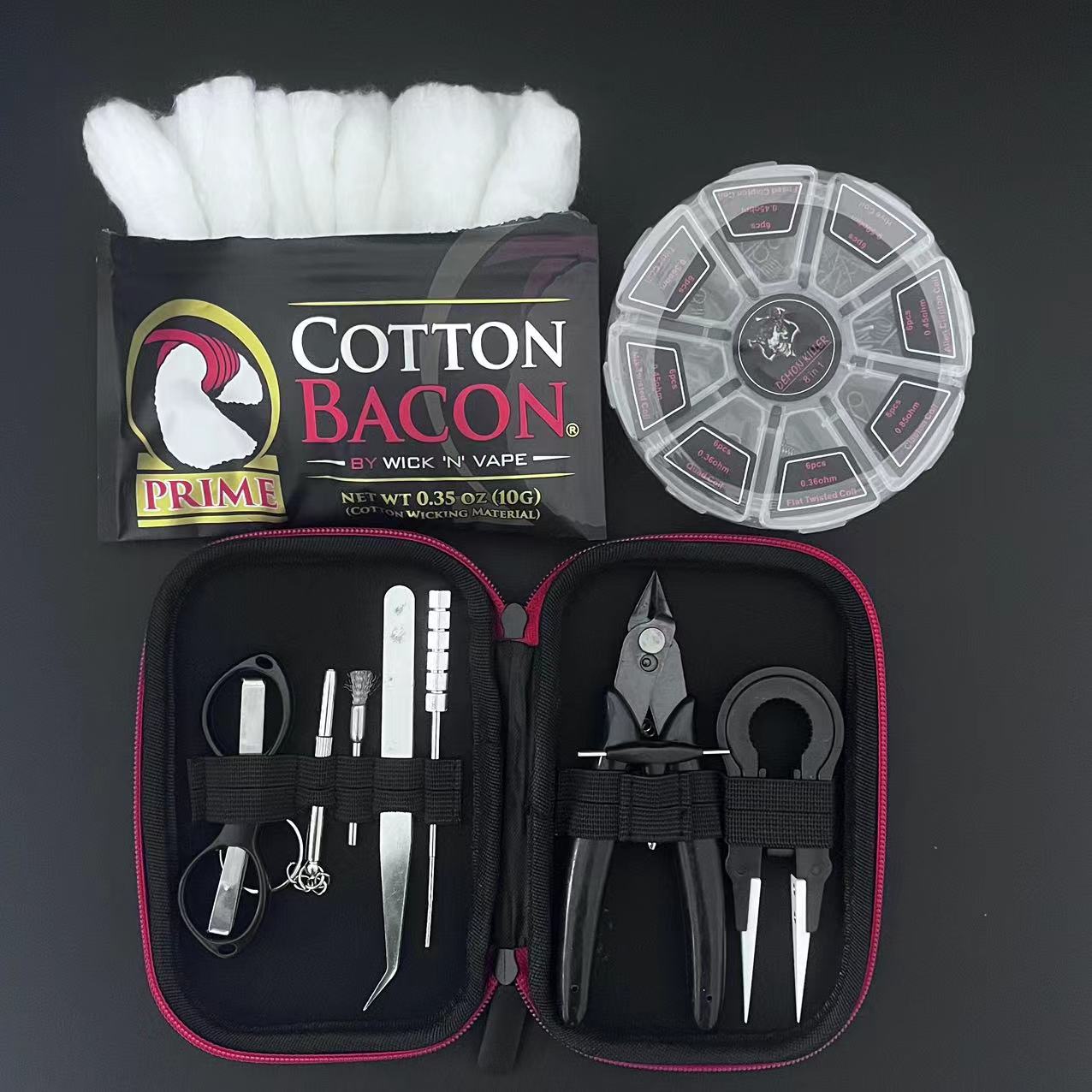 Clapton Wire Pre Built - Tool Kit Tas Keramik Pinset Tang