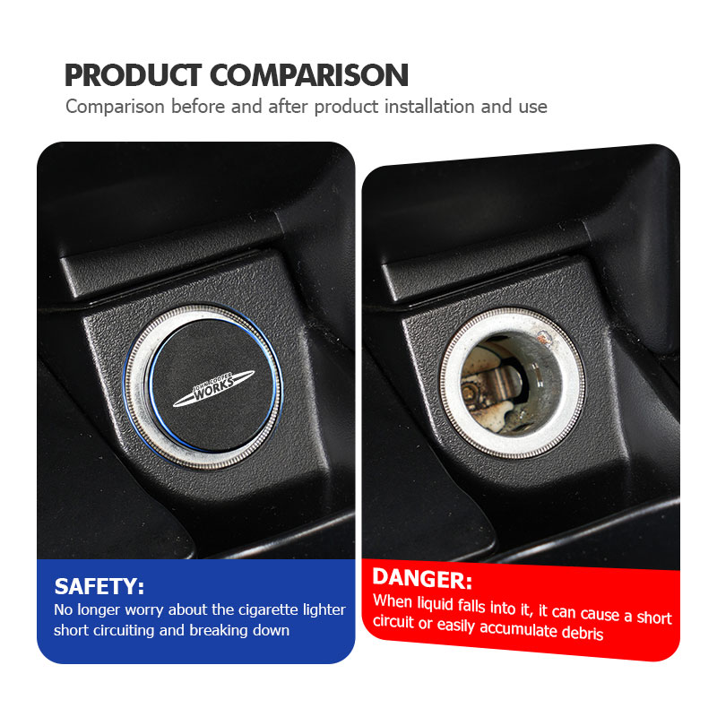 Penutup Pemantik Rokok Mobil L - Vape Decoration ulasan dan harga