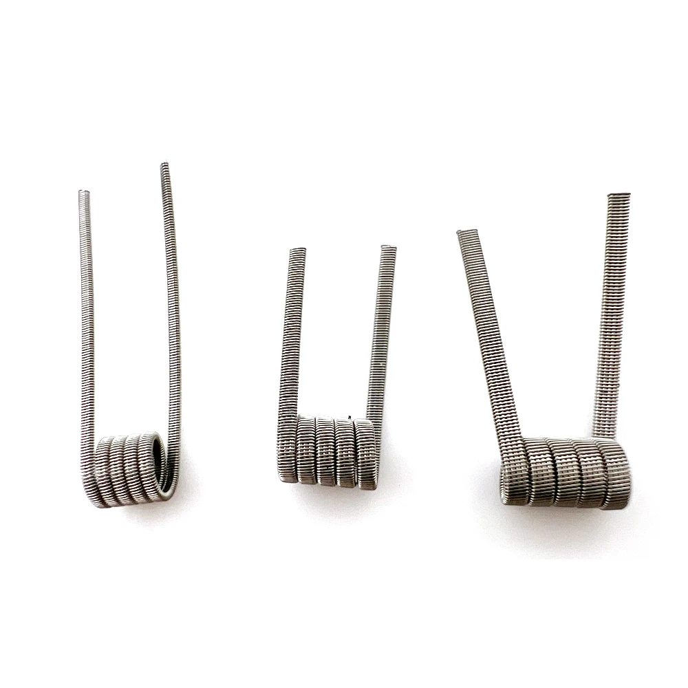 10 buah/kotak koil Prebuilt Ni - Clapton Wire Pre Built ulasan dan harga