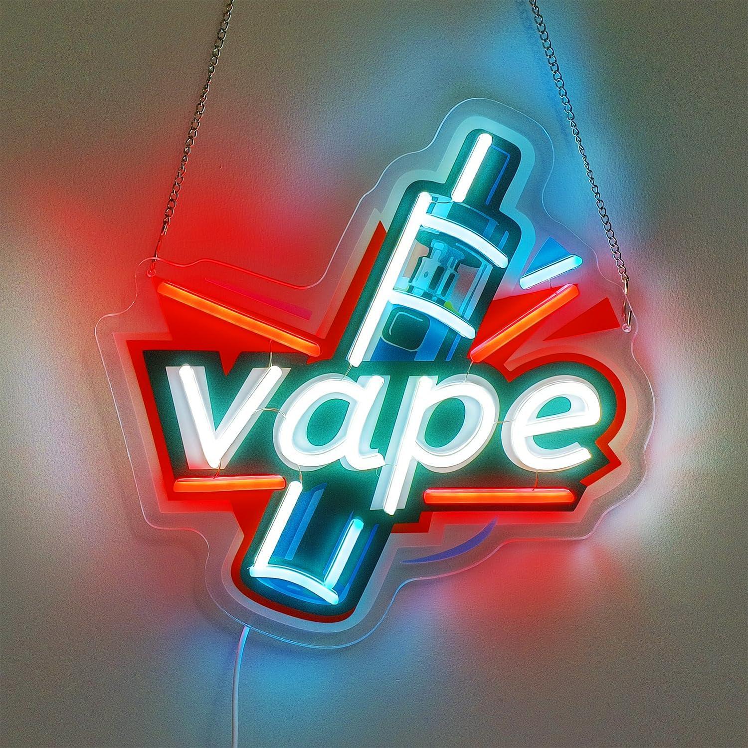 Lampu Neon LED USB Vape yang D - Vaping Store ulasan dan harga