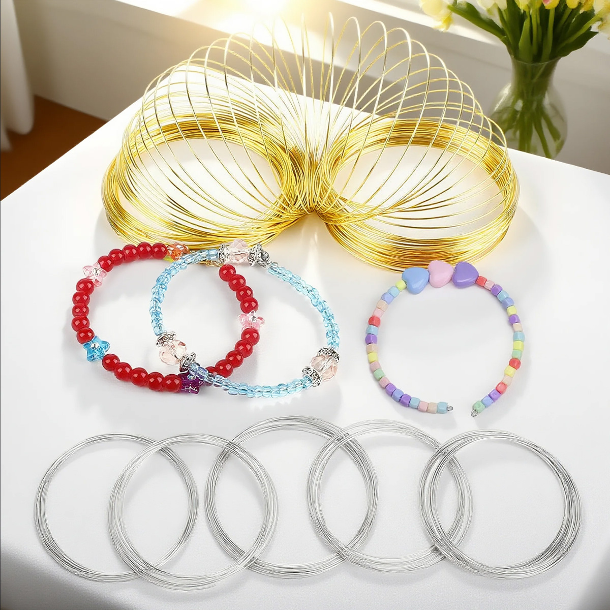 Kawat Memory Wire Stainless St - Coil Building Kit ulasan dan harga
