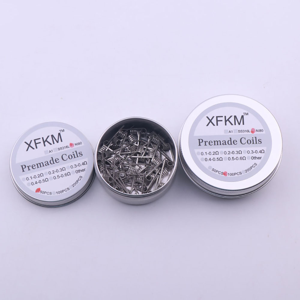 NI80 50/100 gulungan 3mm Diame - Clapton Wire Pre Built ulasan dan harga