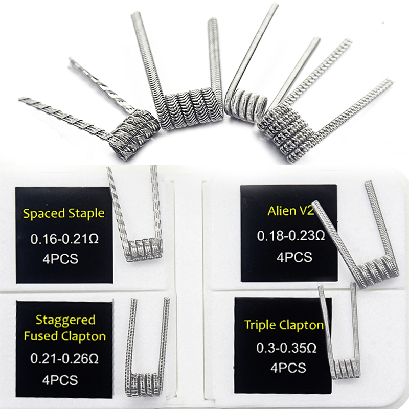 16 Buah NI80 Kumparan Bawaan C - Clapton Wire Pre Built ulasan dan harga